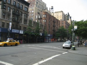 A view from the corner of the block our hotel was on.