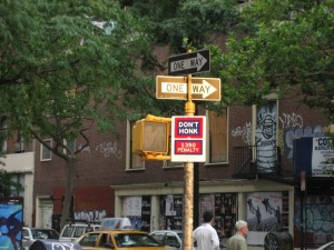 Honking is bad.  Well, annoying at least.
